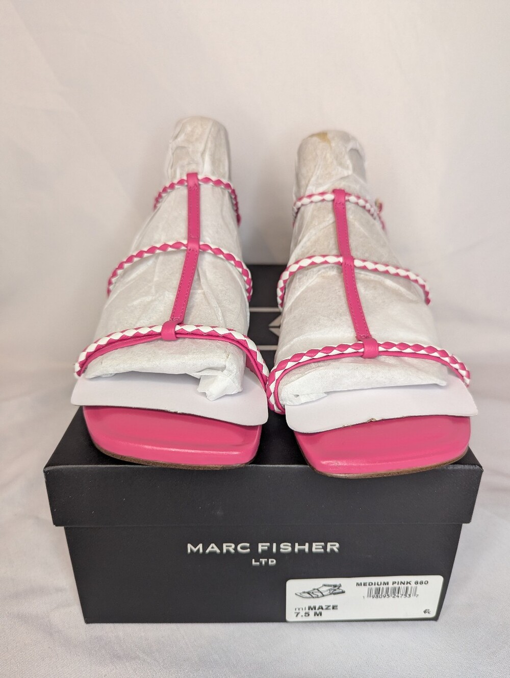 NIB Marc Fisher Mlmaze Sandals Women's Size 7.5
